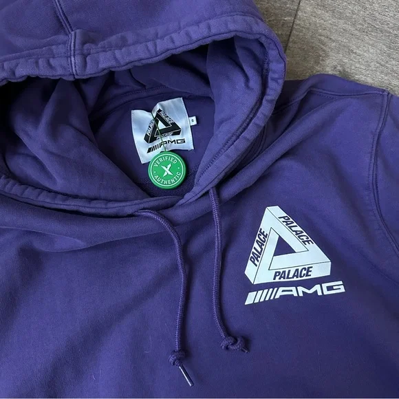 NWT Authentic Limited Edition PALACE x AMG Hoodie Sweatshirt - Picture 3 of 4